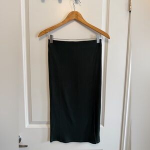 Monk & Lou June Slit Midi Skirt, size XS